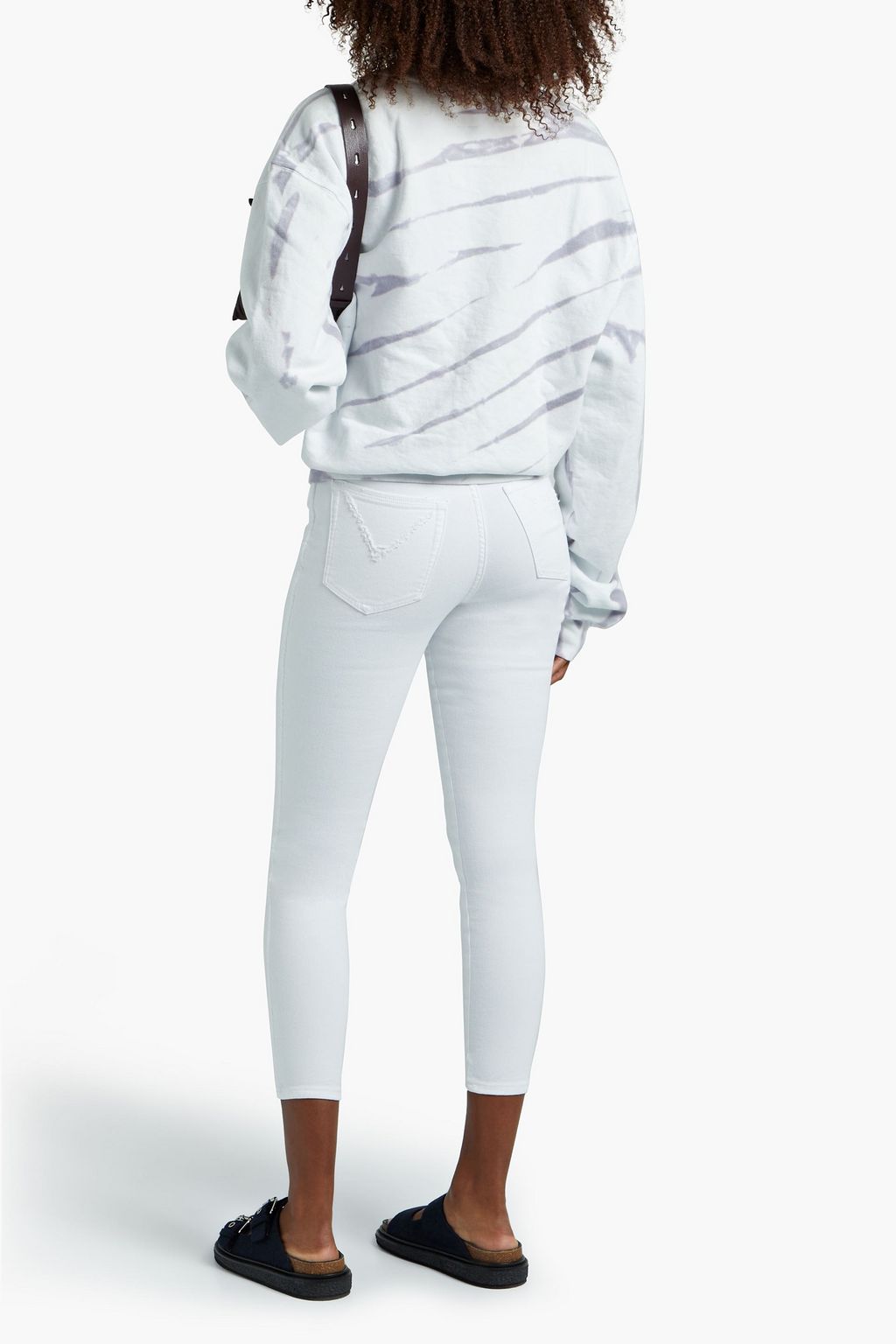 GOOD AMERICAN Good Curve Skinny Crop high-rise skinny jeans