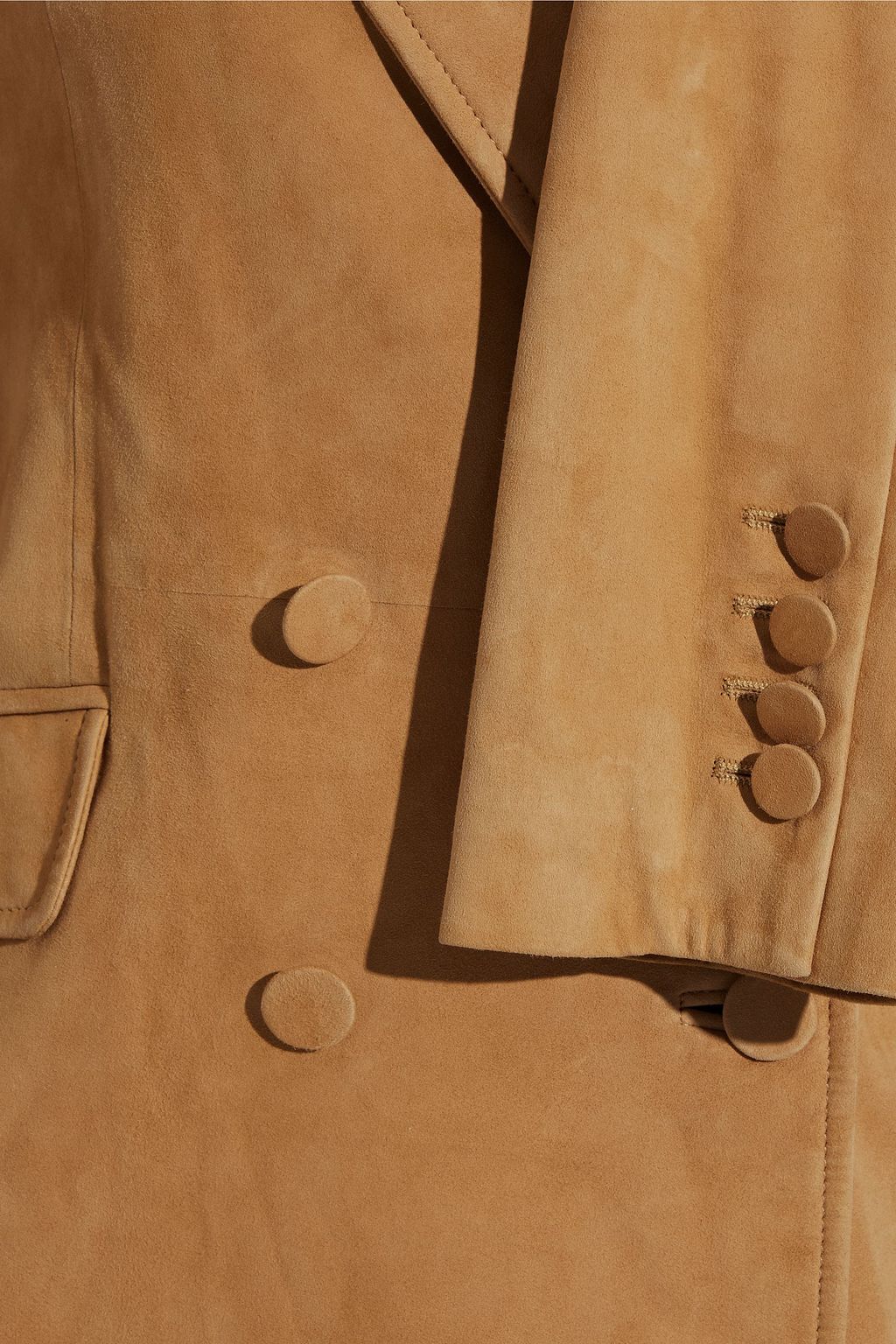 GABRIELA HEARST Angela double-breasted suede blazer