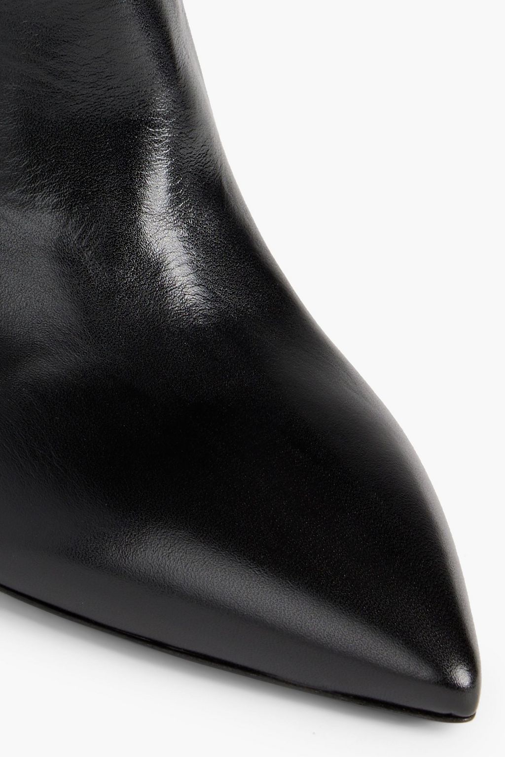 SAINT LAURENT Liz 85 leather ankle boots