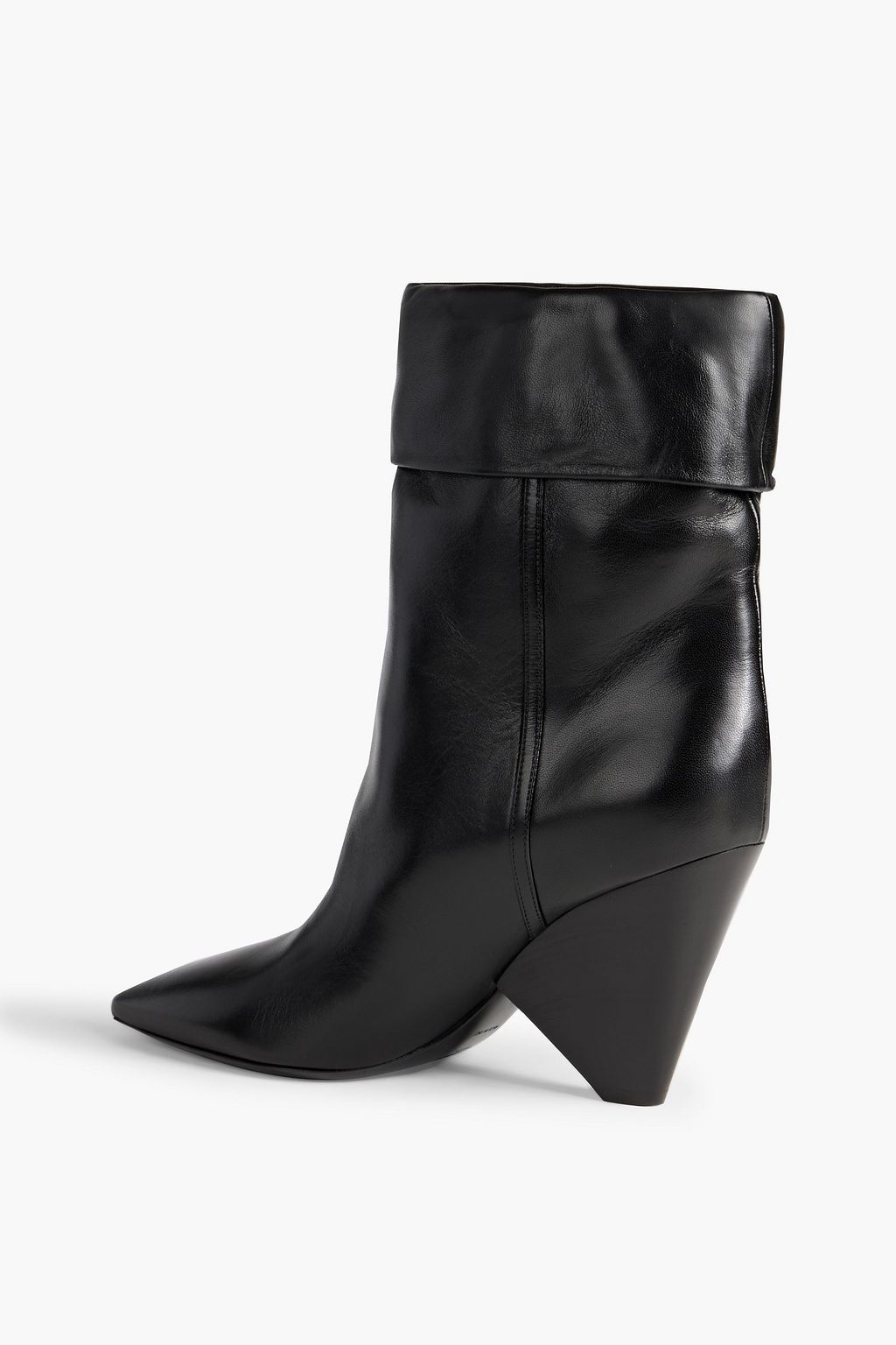 SAINT LAURENT Liz 85 leather ankle boots