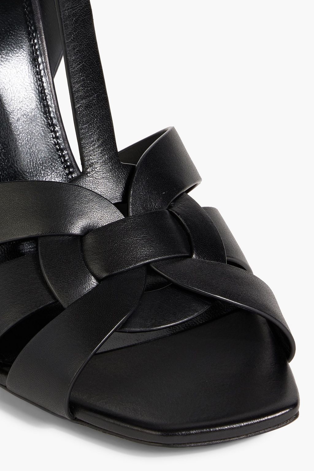 SAINT LAURENT Tribute leather sandals