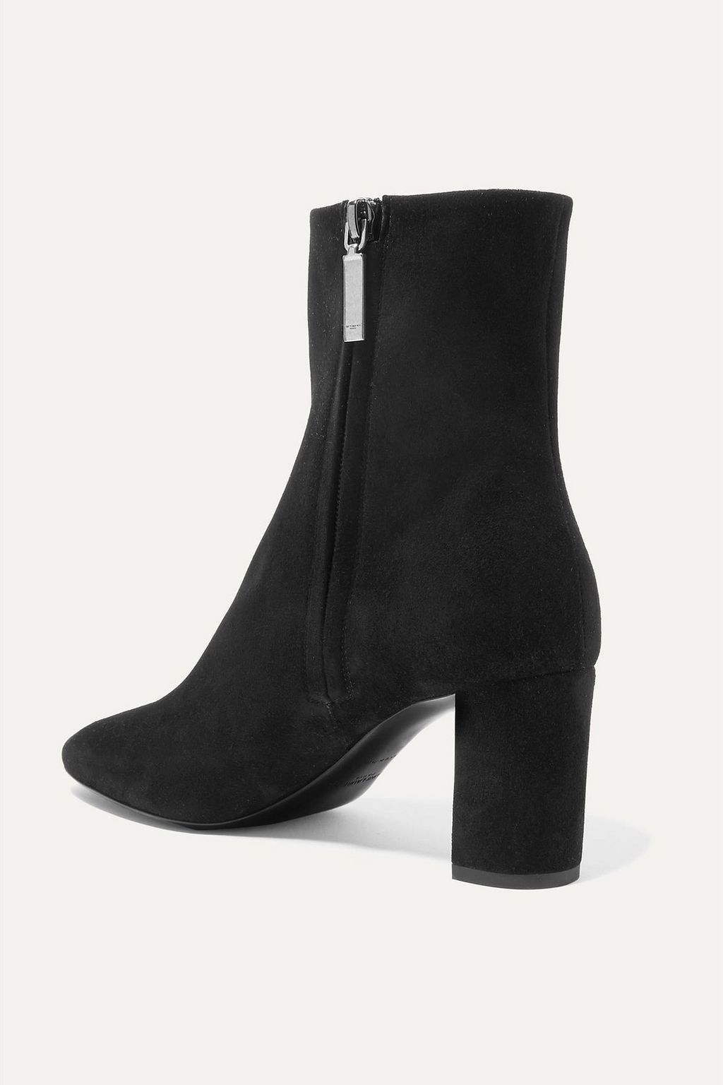 SAINT LAURENT Lou suede ankle boots