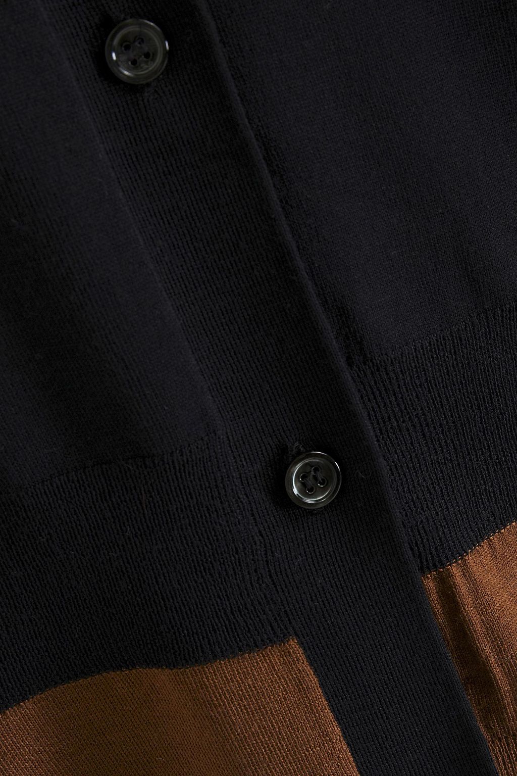 MARNI Two-tone wool cardigan