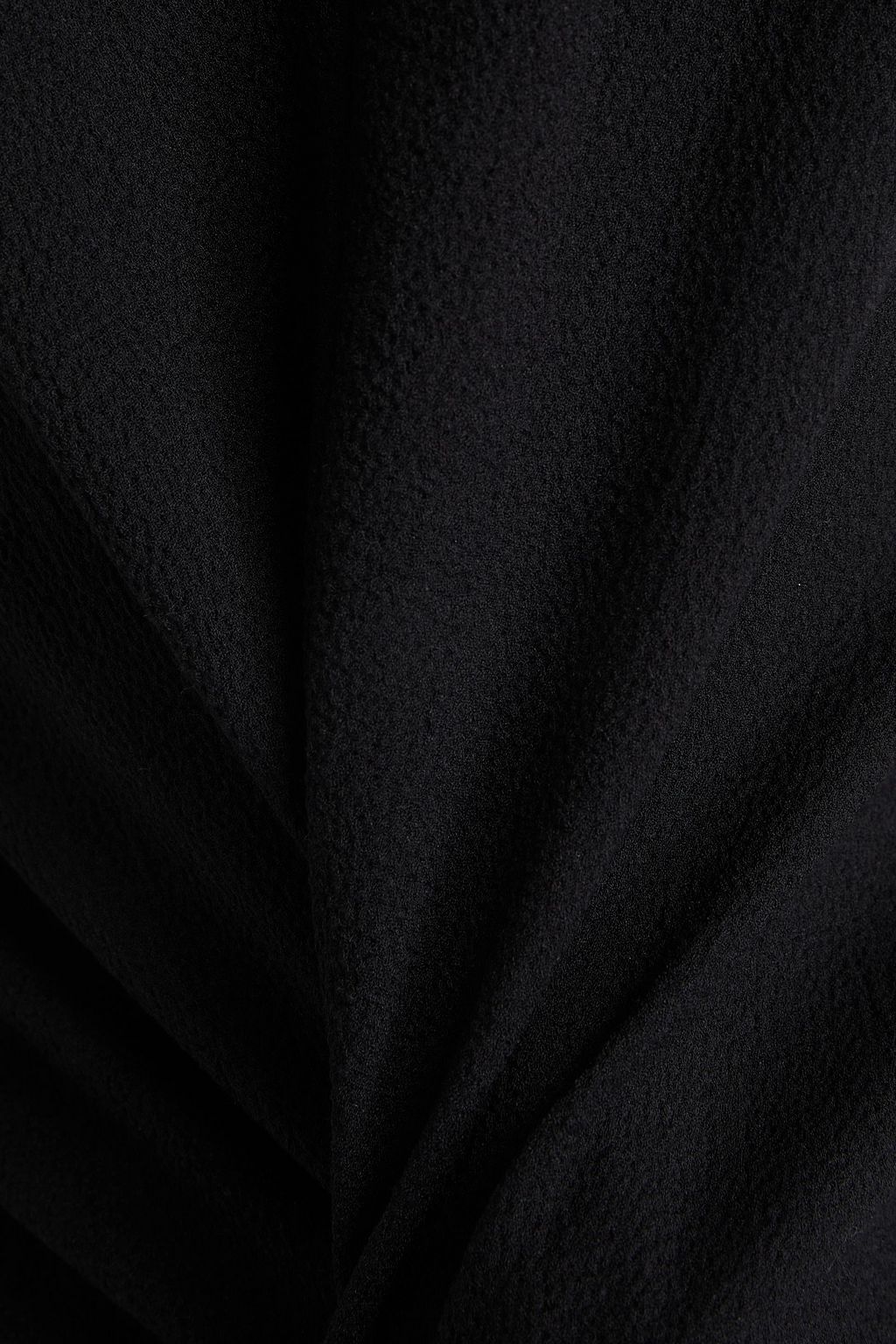 VINCE. Gathered stretch-crepe top