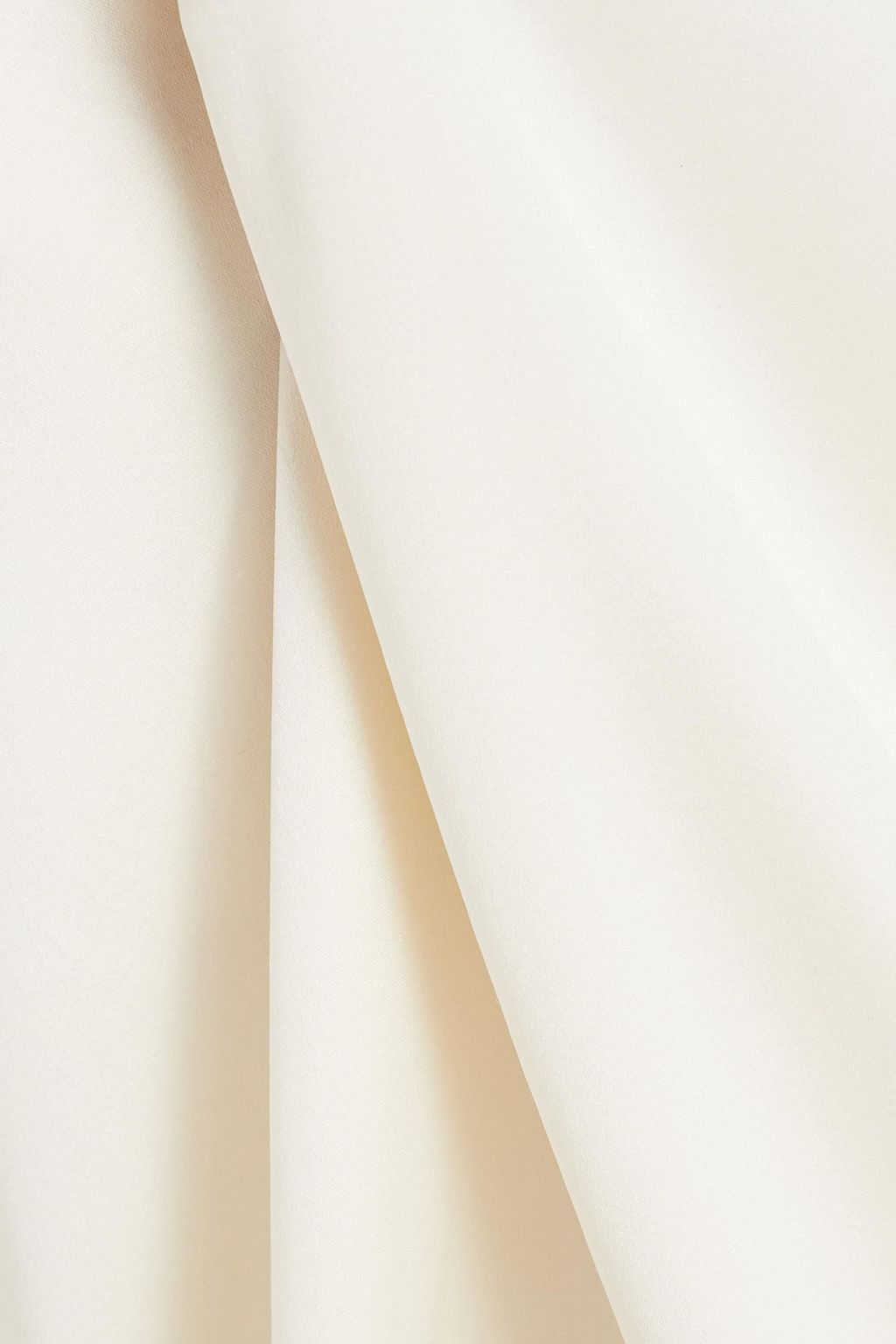 FABIANA FILIPPI Bead-embellished silk-blend satin top