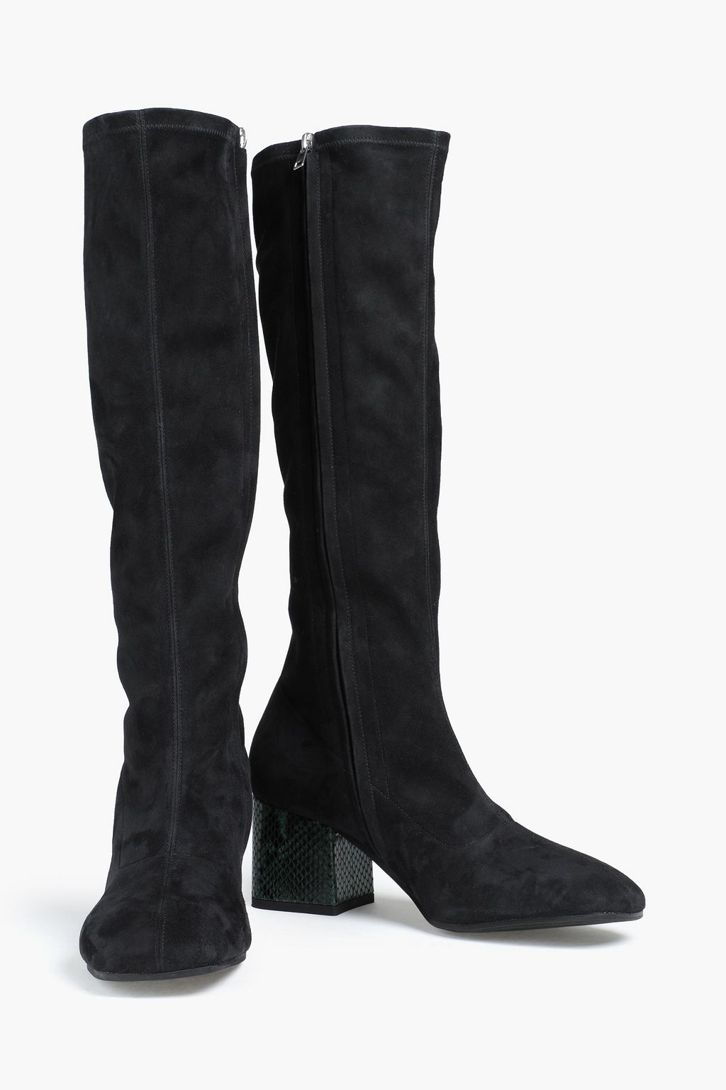 MARNI Stretch-suede knee boots