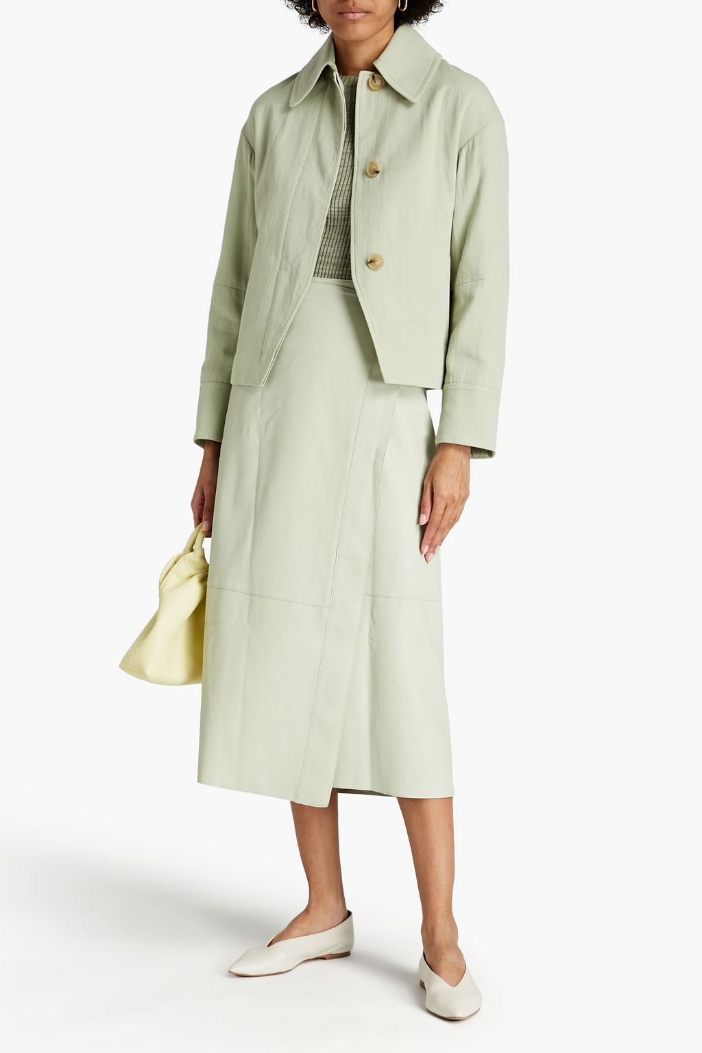 VINCE. Cotton-twill jacket