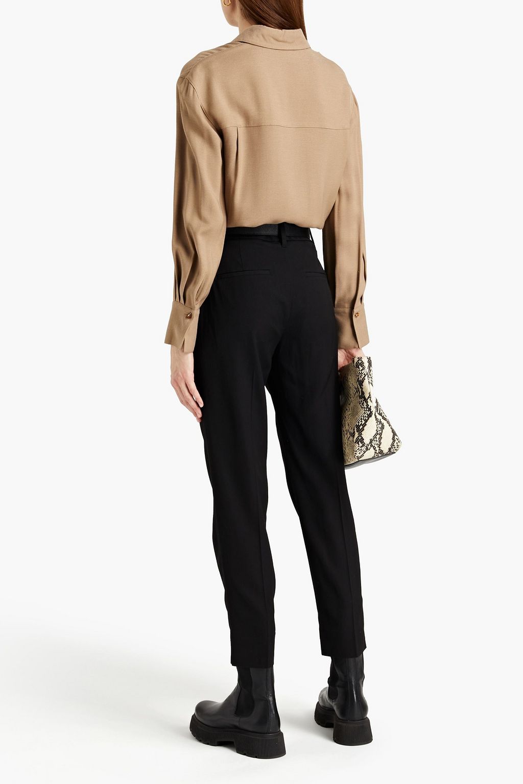 VINCE. Crepe tapered pants