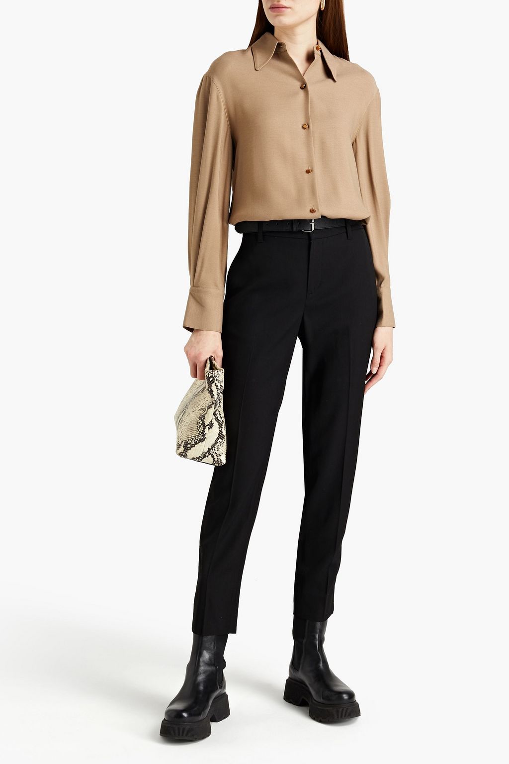 VINCE. Crepe tapered pants