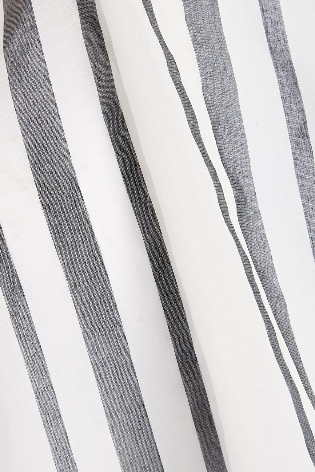 FABIANA FILIPPI Striped silk-organza top