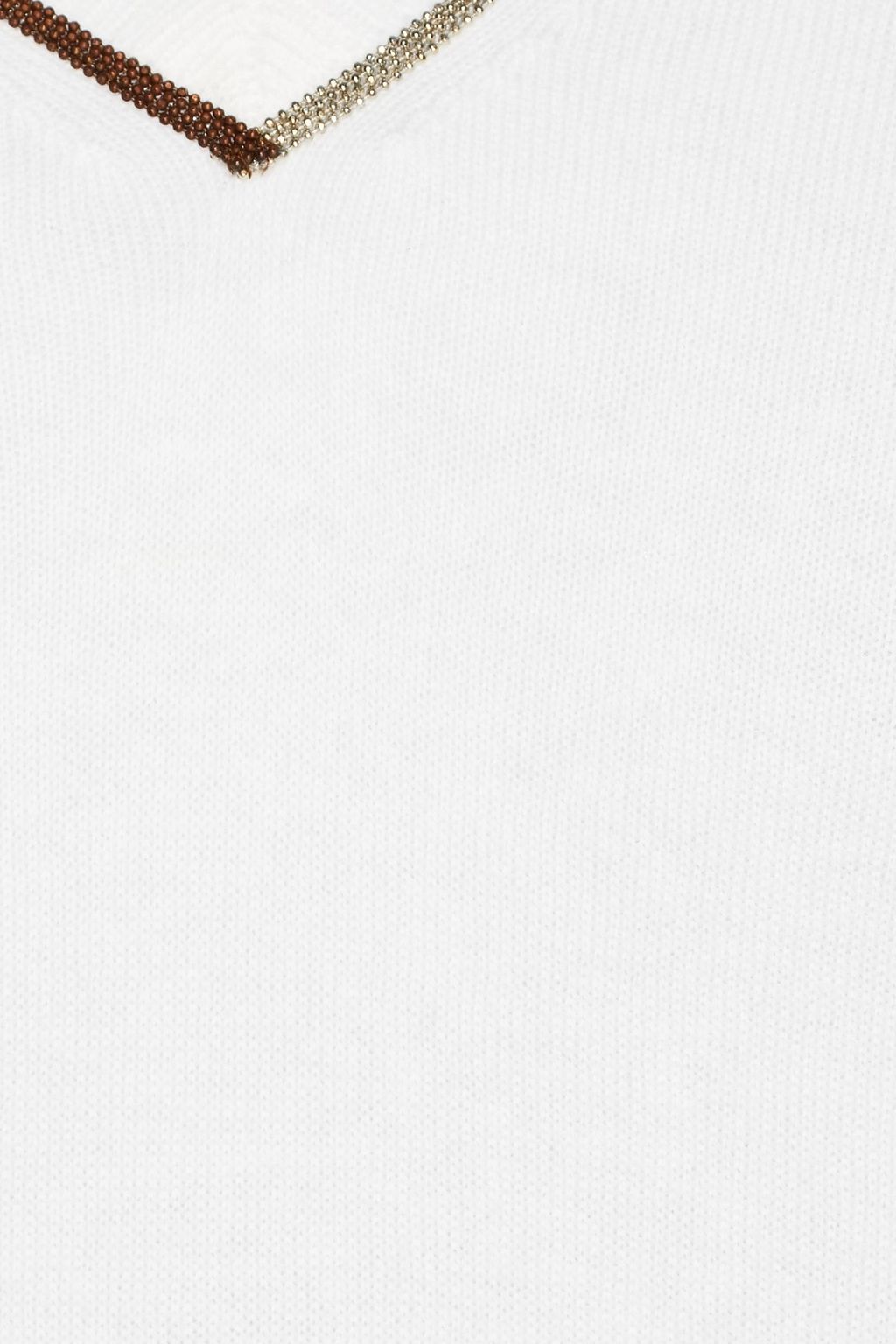 FABIANA FILIPPI Bead-embellished cashmere sweater