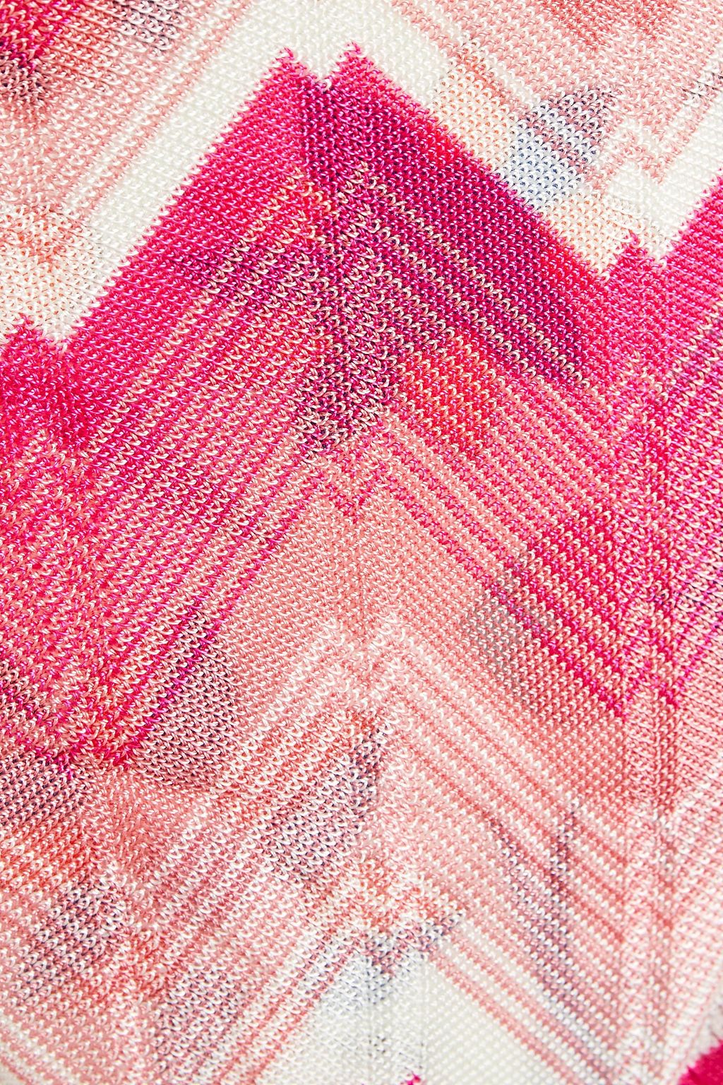 MISSONI MARE Crochet-knit bandeau bikini