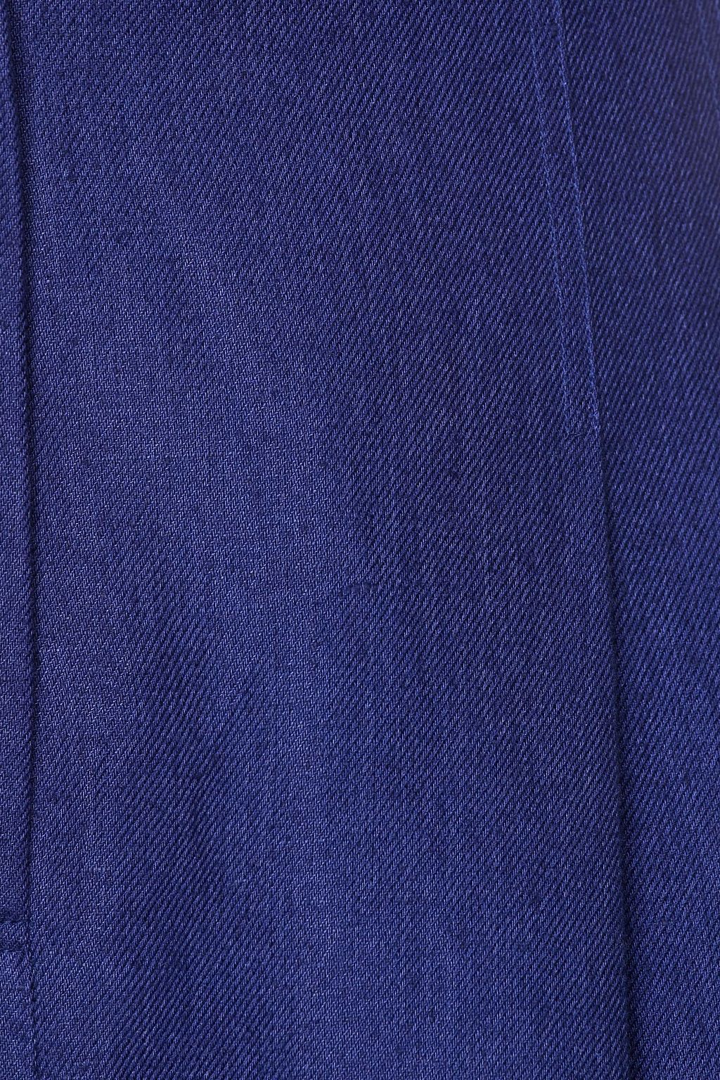 LORO PIANA Killian pleated linen wide-leg pants