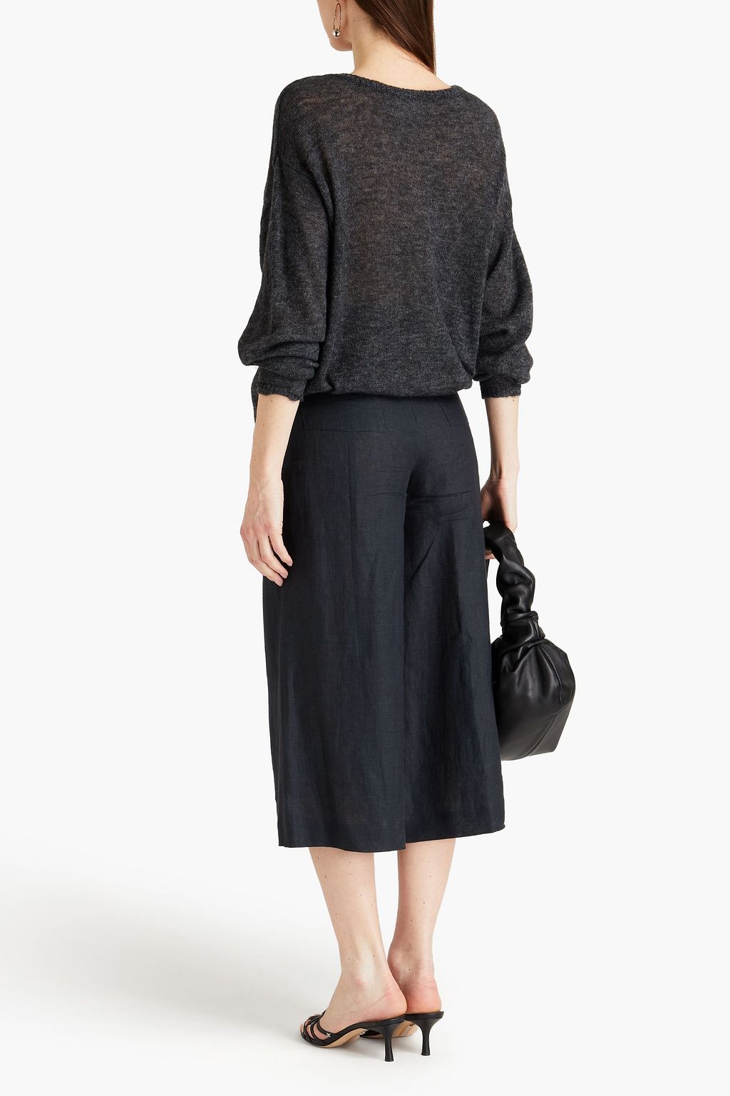 LORO PIANA Linen culottes