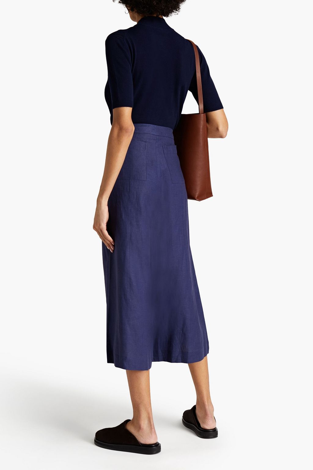 LORO PIANA Linen culottes