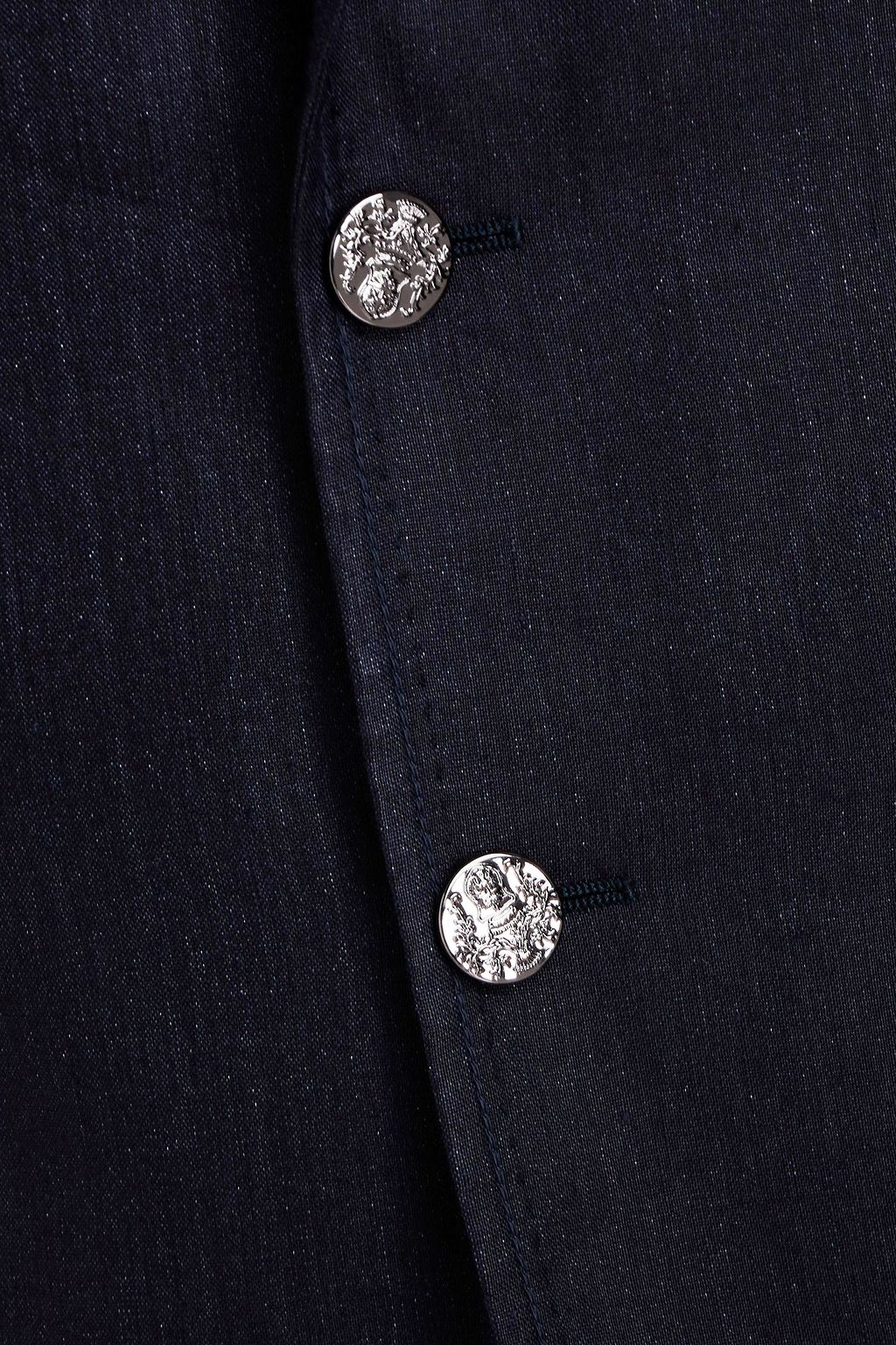 DOLCE & GABBANA Slim-fit linen and silk-blend blazer