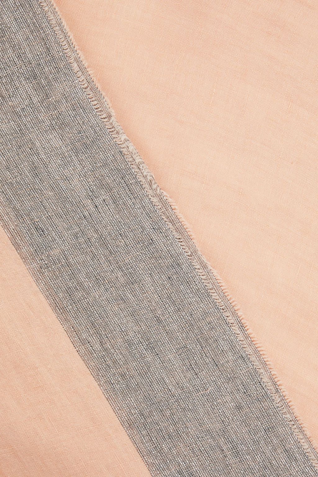 FABIANA FILIPPI Metallic linen-blend gauze scarf