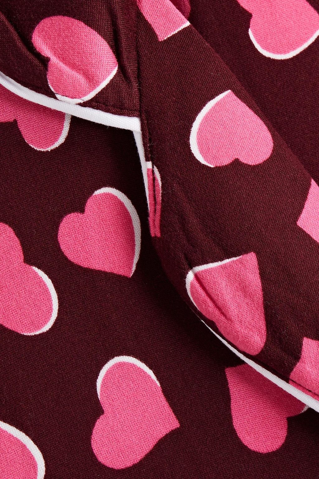 DKNY Printed stretch-jersey pajama set