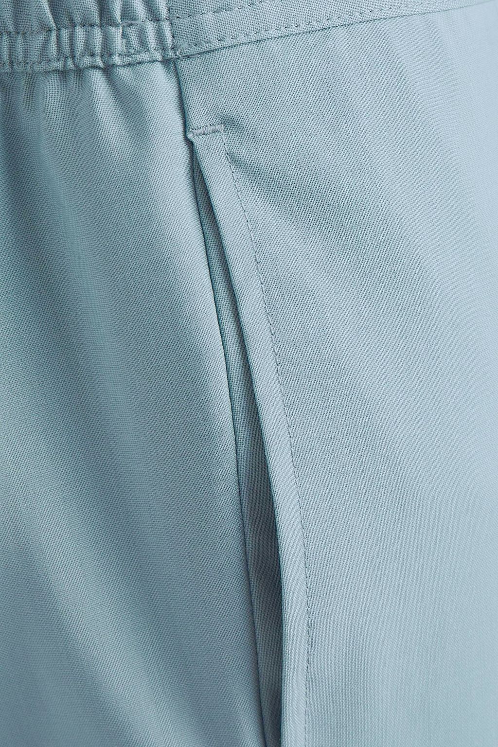 SANDRO Alpha tapered wool-twill pants