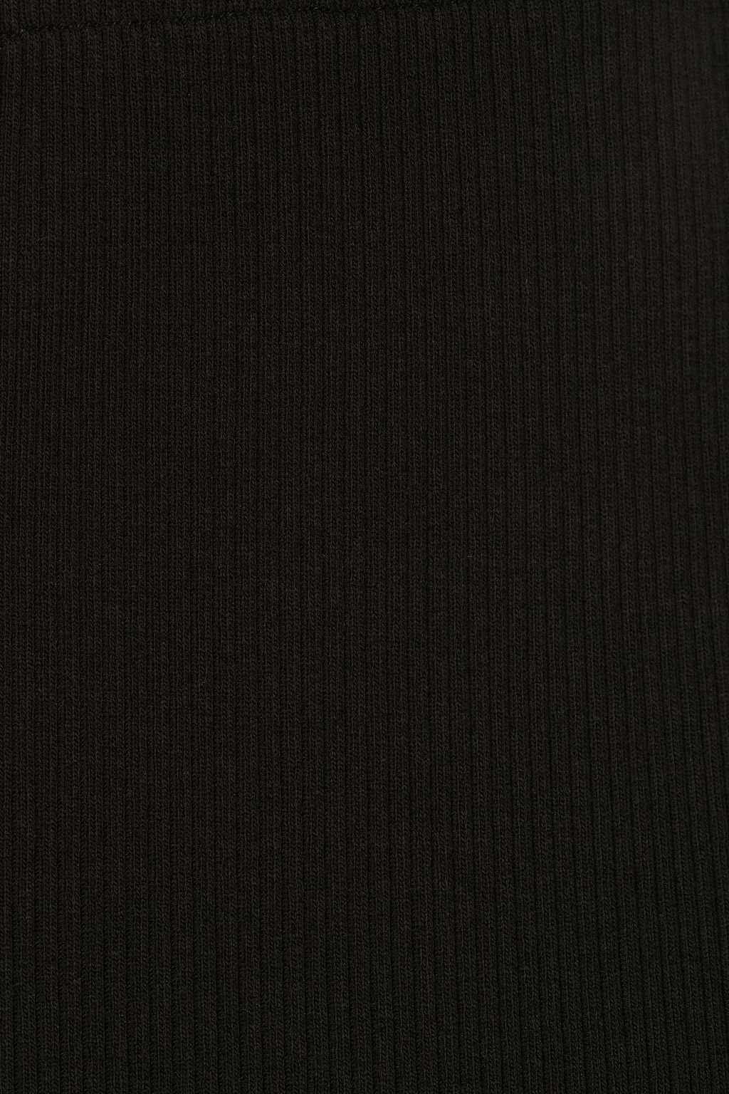VINCE. Ribbed-knit midi skirt