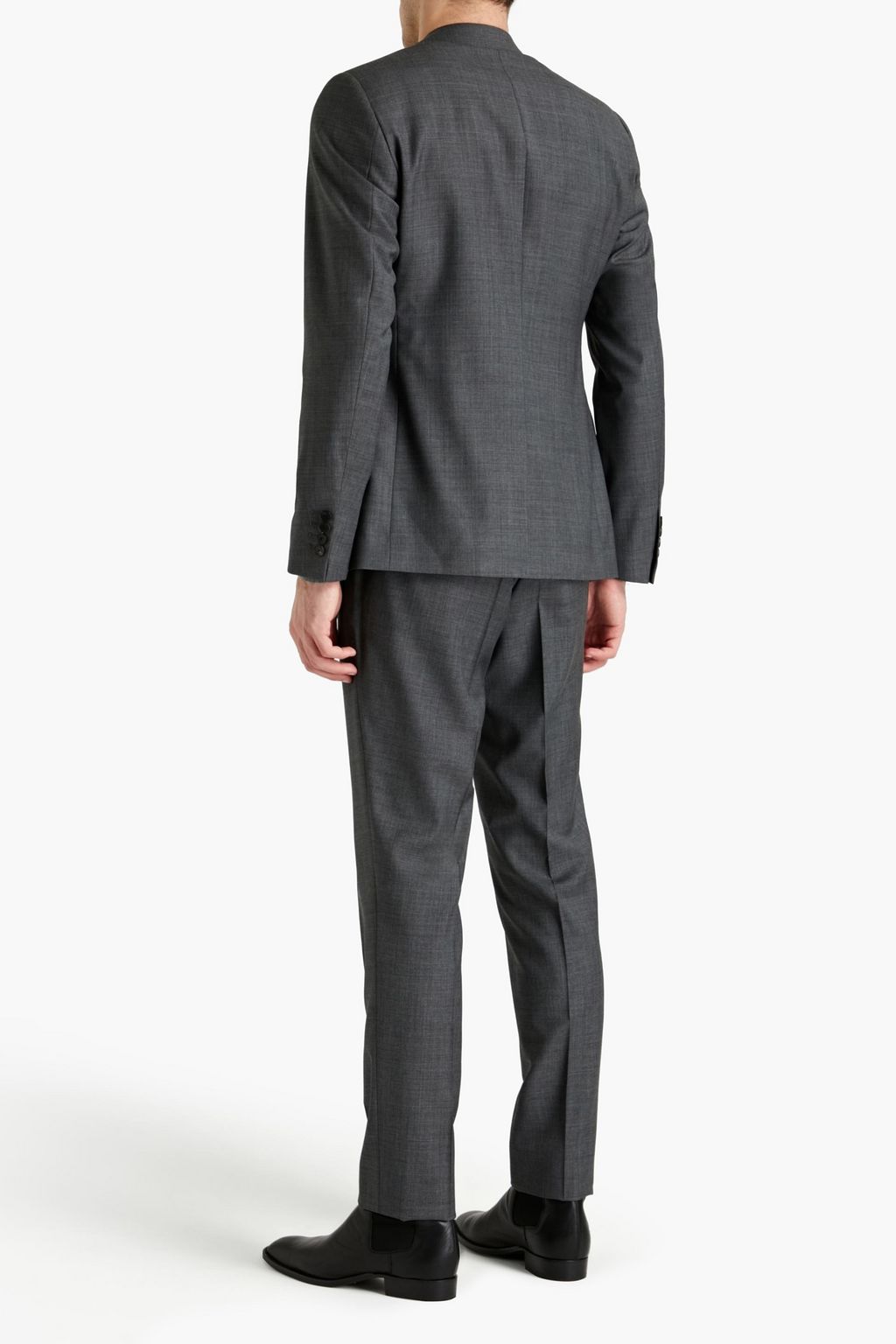 SANDRO Alpha tapered wool-twill suit pants