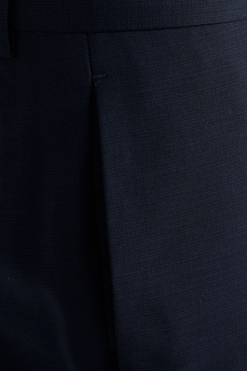 SANDRO Marine tapered wool-crepe suit pants