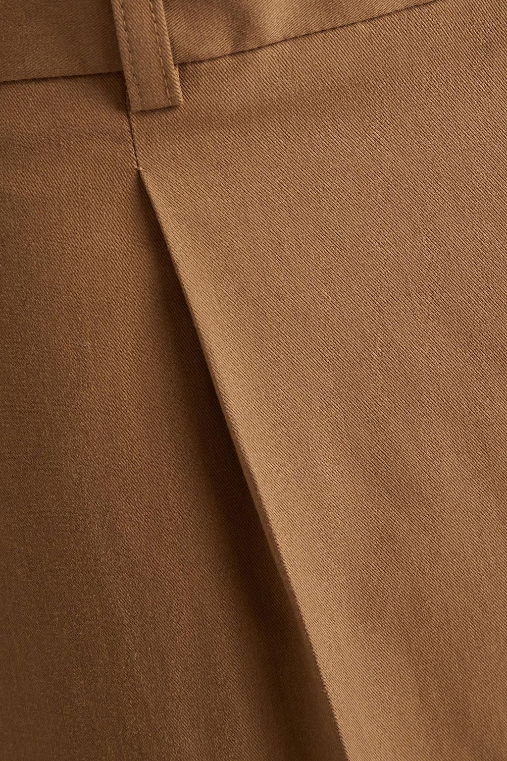 SANDRO Houston cotton-blend twill pants