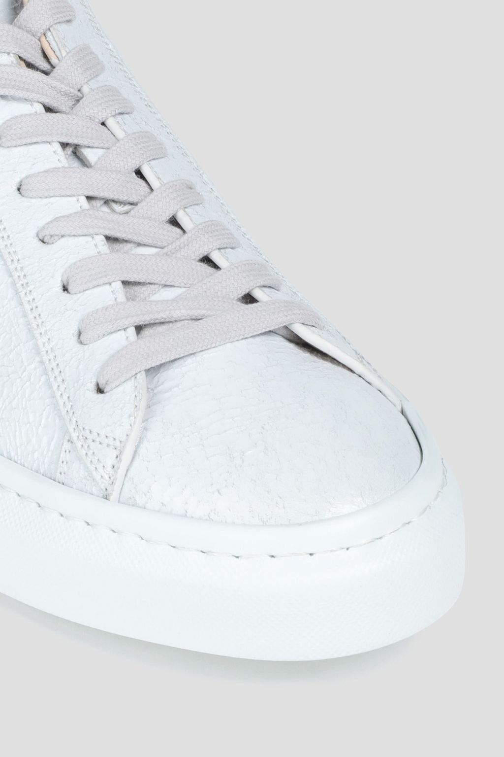FABIANA FILIPPI Luna cracked leather sneakers