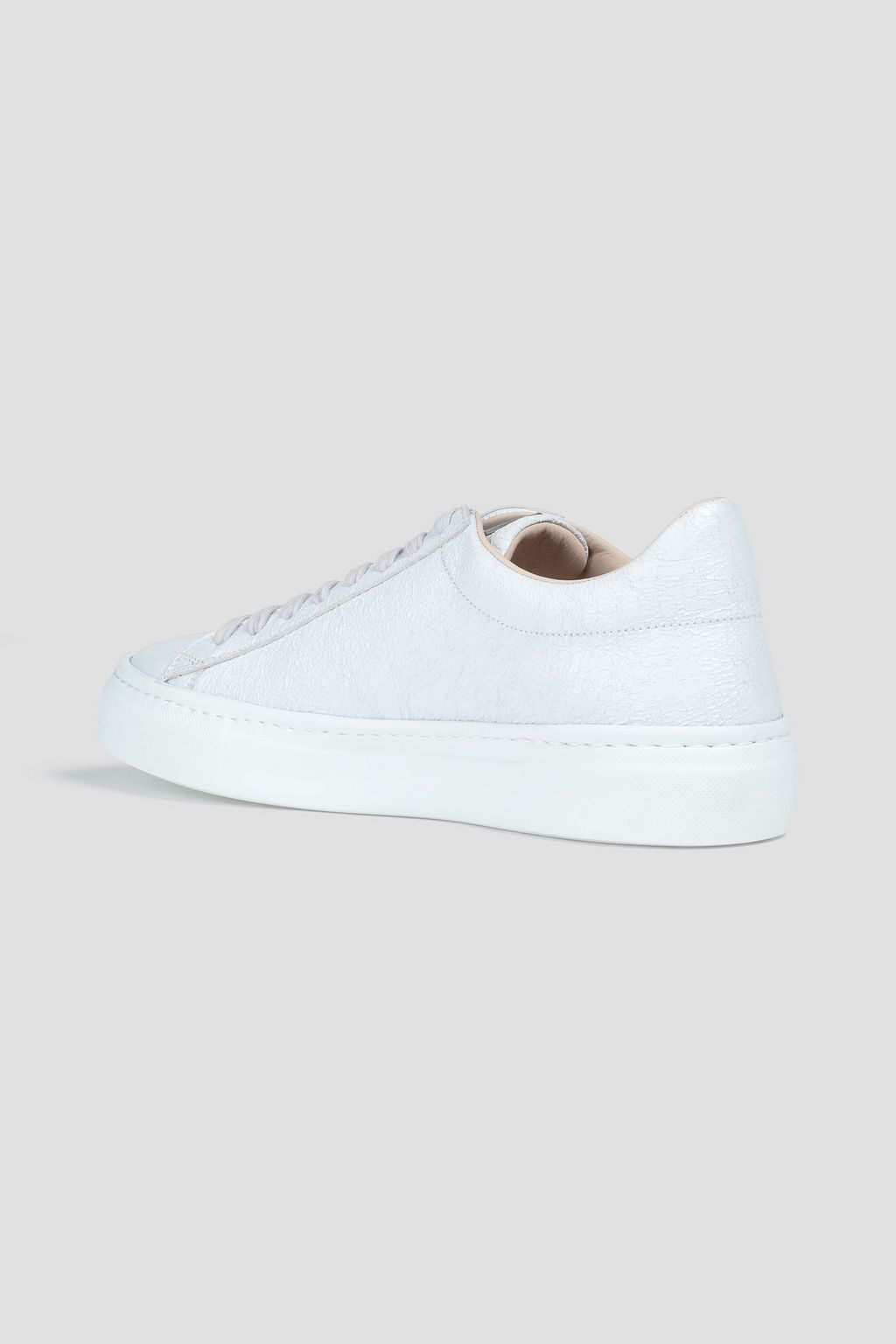 FABIANA FILIPPI Luna cracked leather sneakers