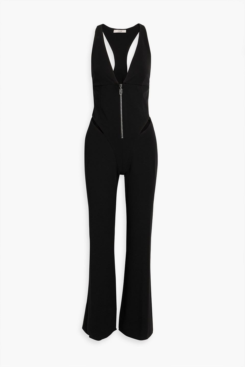 Shop Et Ochs Ayden Cutout Jersey Jumpsuit In Black