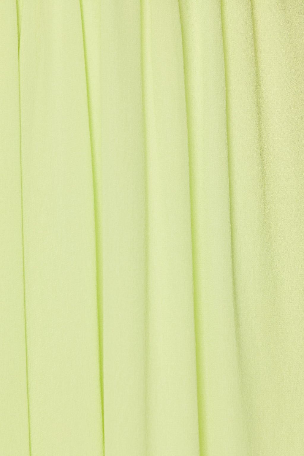 GENTRYPORTOFINO Gathered silk-chiffon wide-leg pants