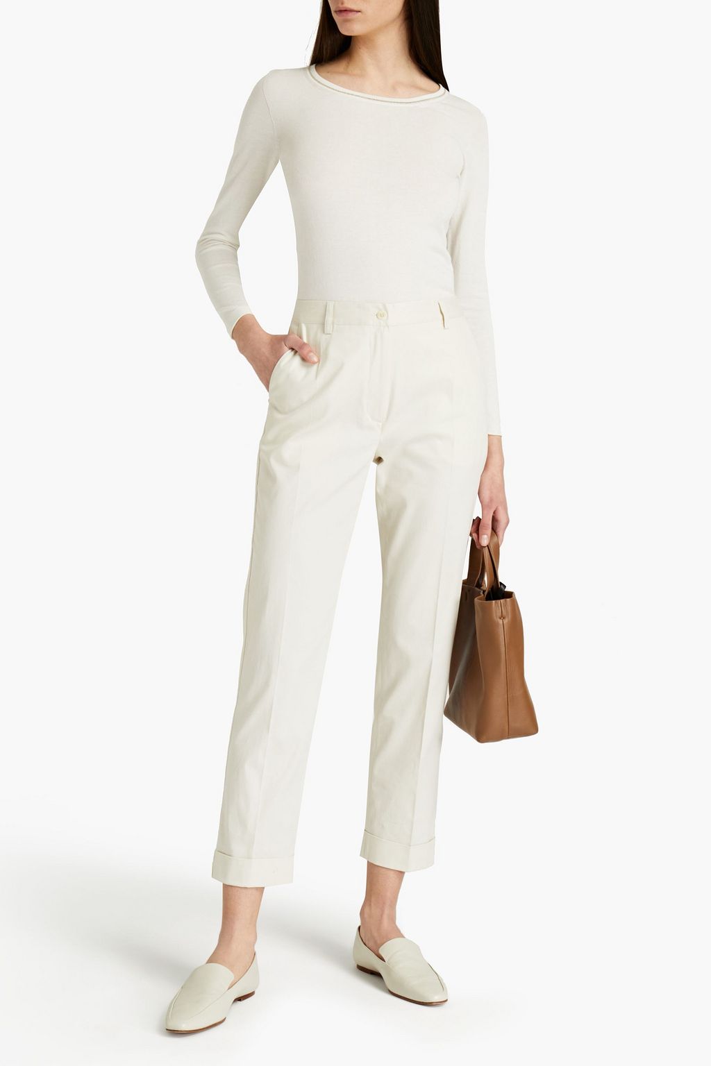 GENTRYPORTOFINO Cotton sweater