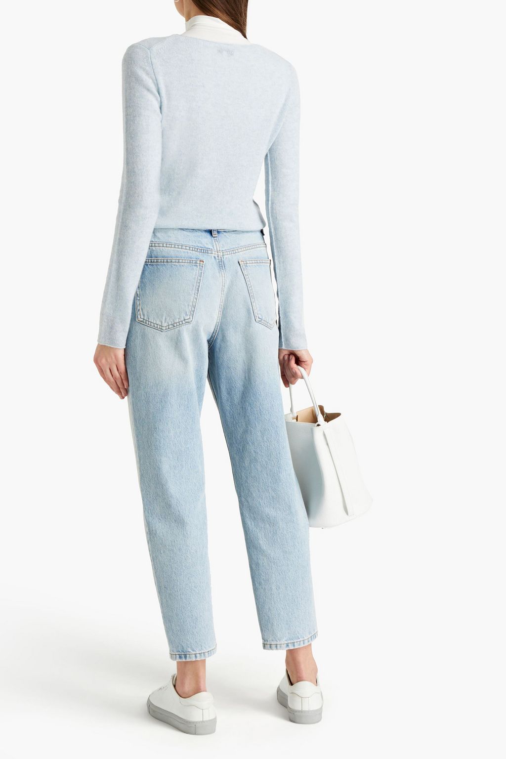 VINCE. Mélange cashmere sweater