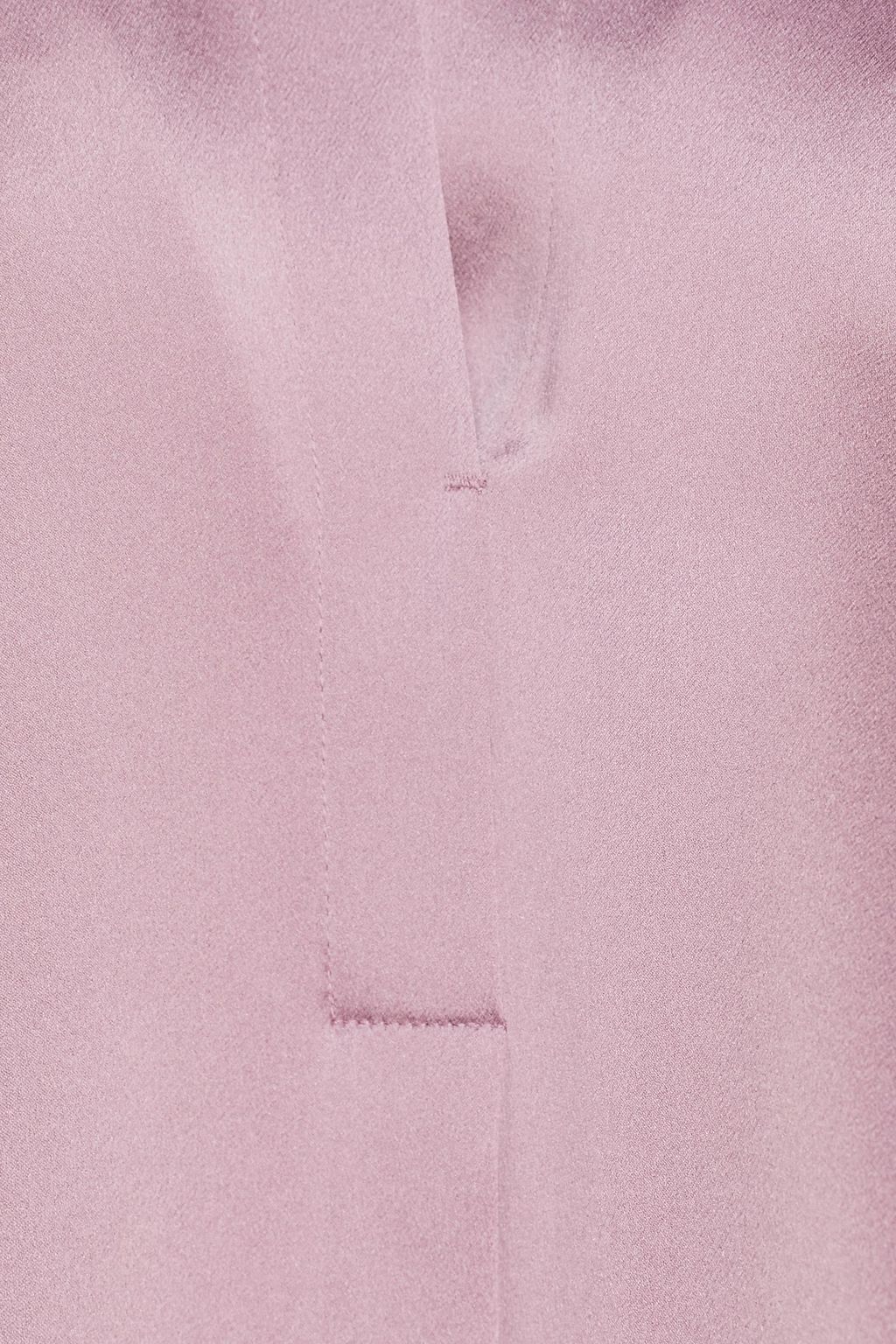 VINCE. Silk-satin crepe blouse