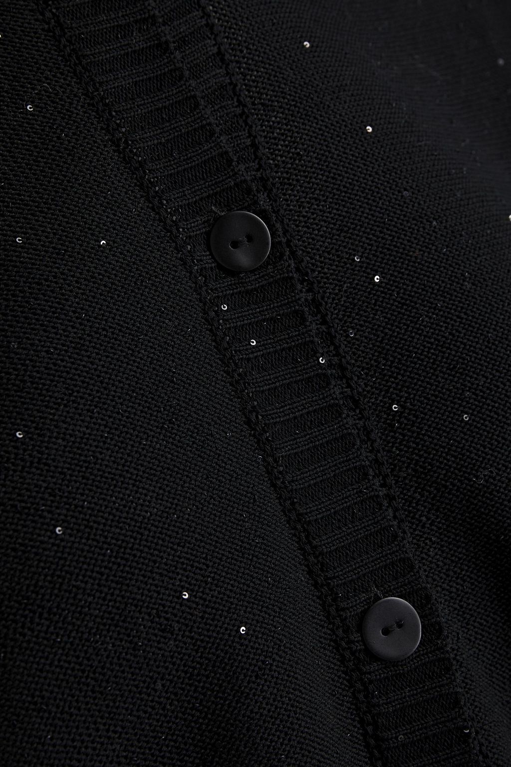 GENTRYPORTOFINO Sequin-embellished cotton-blend cardigan