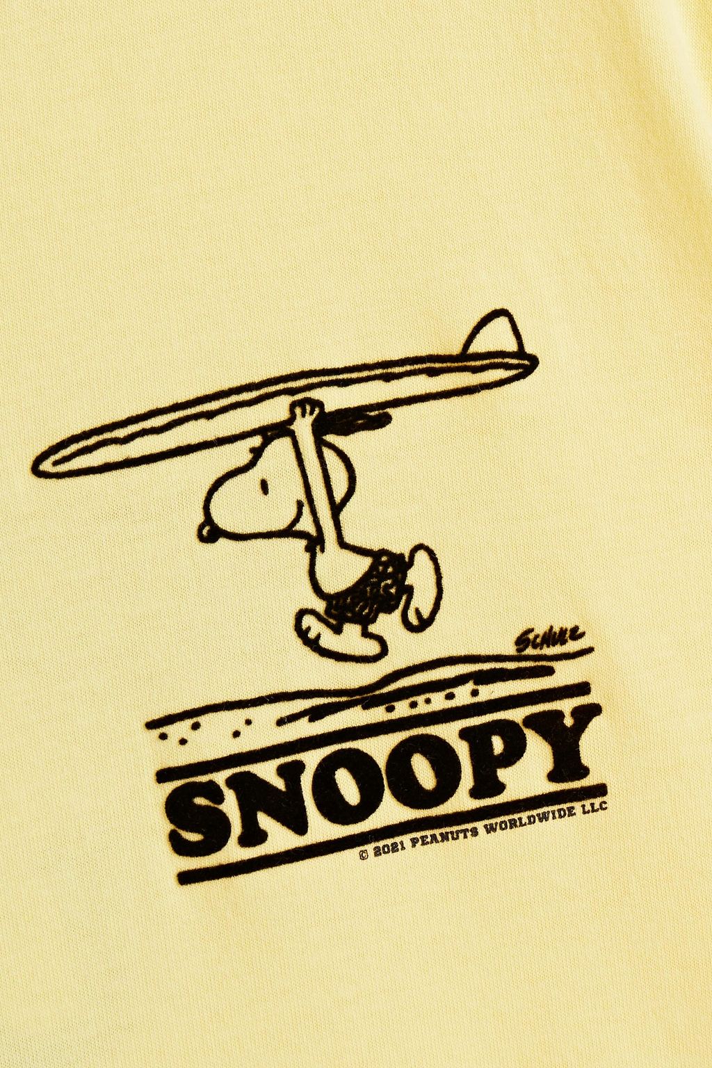 SANDRO Flocked cotton-jersey T-shirt