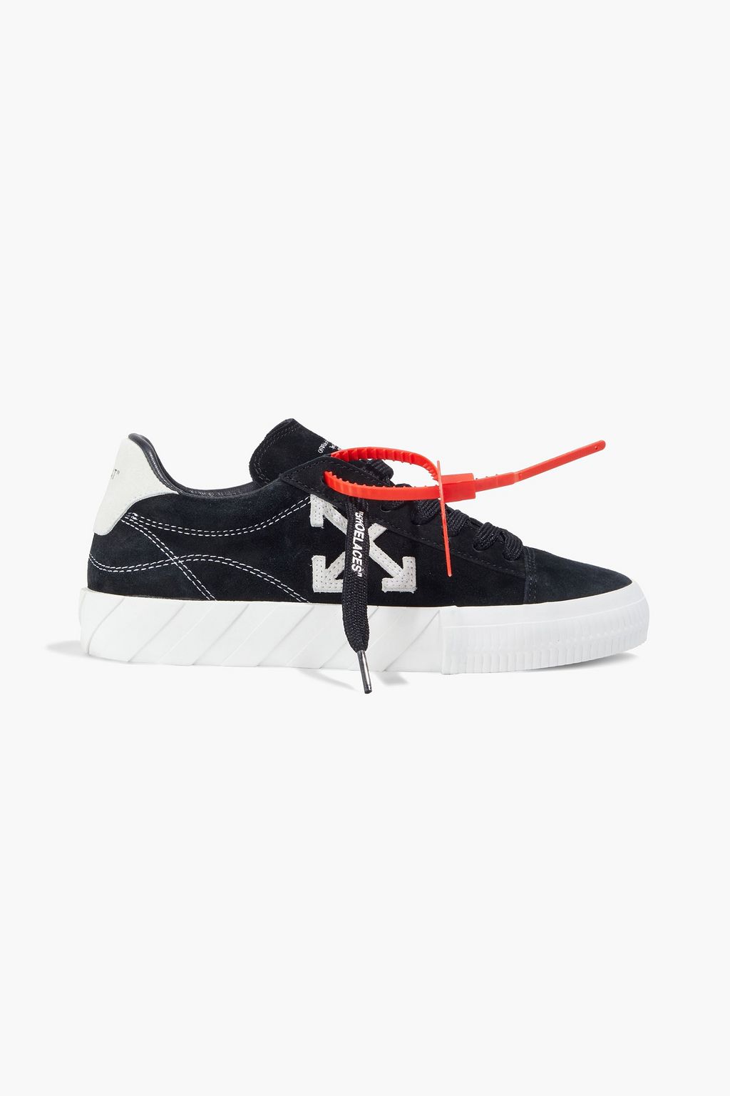 Het beste sarcoom Gehoorzaam OFF-WHITE™ Appliquéd printed suede sneakers | Sale up to 70% off | THE  OUTNET