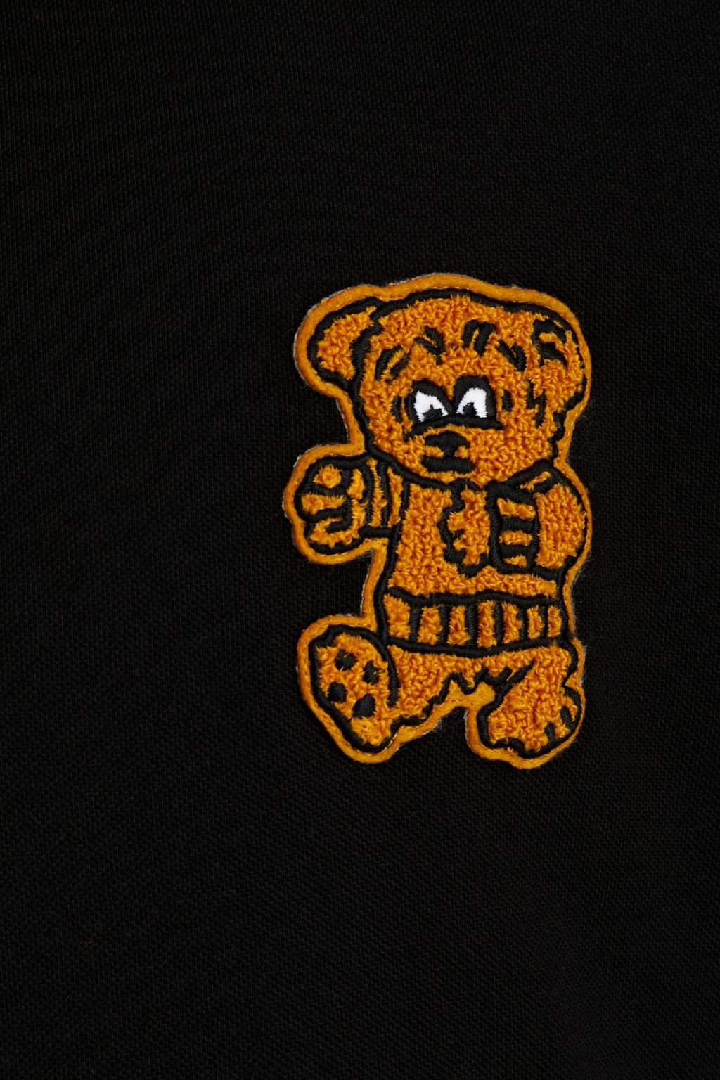 SANDRO Appliqued cotton-piqué polo shirt