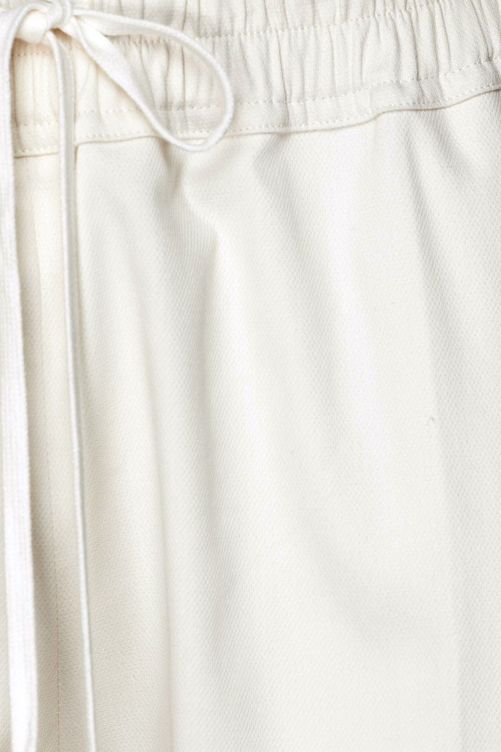 GENTRYPORTOFINO Cropped cotton-blend piqué tapered pants