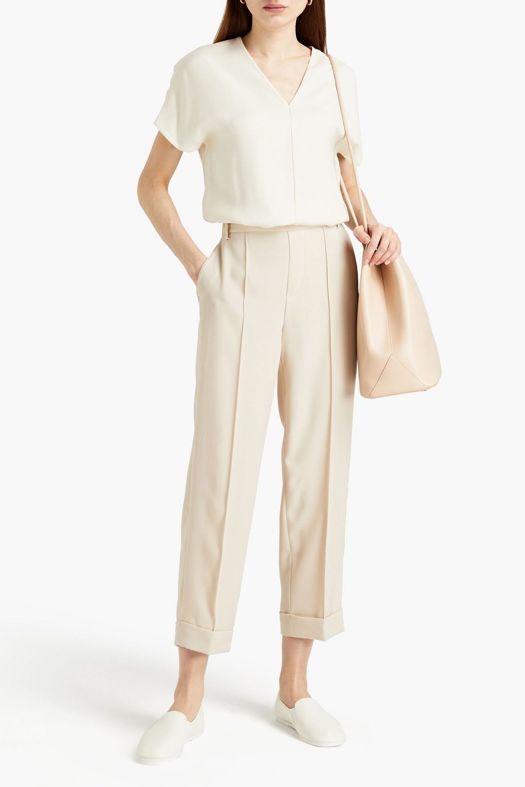 VINCE. Crepe top