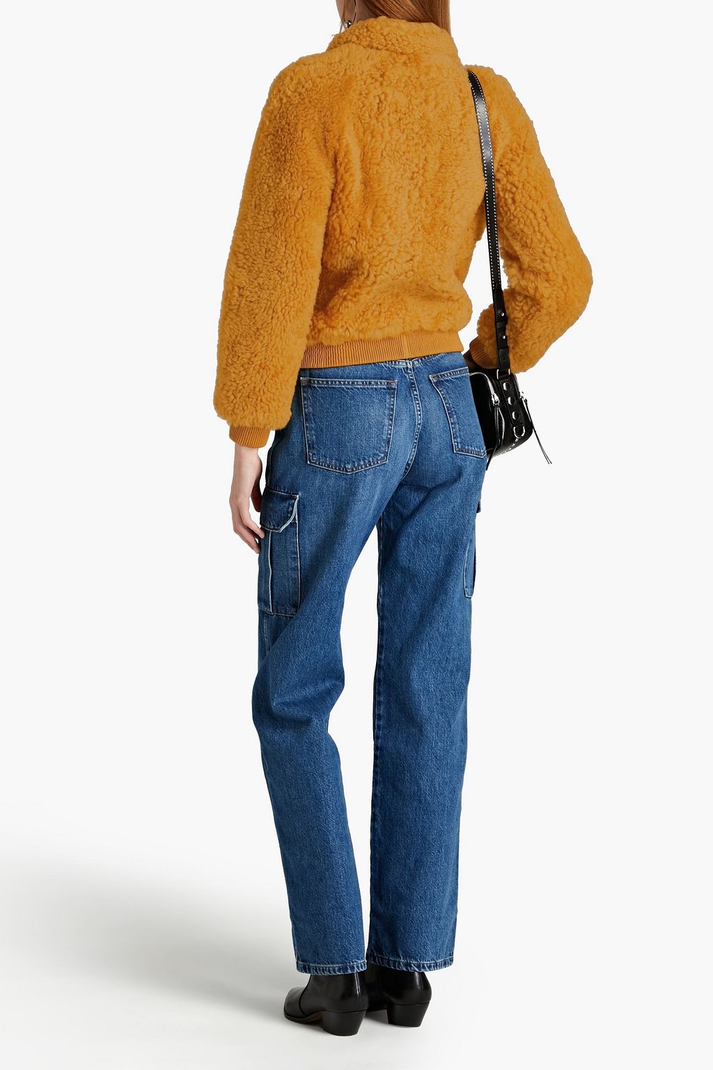 ISABEL MARANT 시어링 보머 재킷