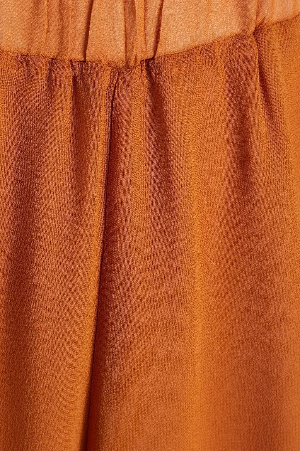 GENTRYPORTOFINO Silk crepe de chine wide-leg pants