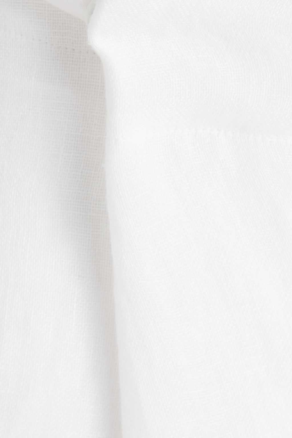 GENTRYPORTOFINO Wrap-effect linen-gauze wide-leg pants