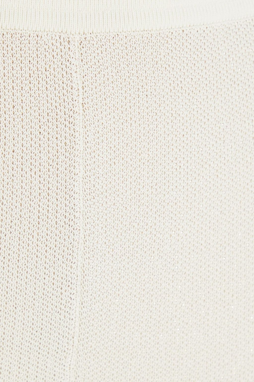 GENTRYPORTOFINO Cropped stretch-knit straight-leg pants
