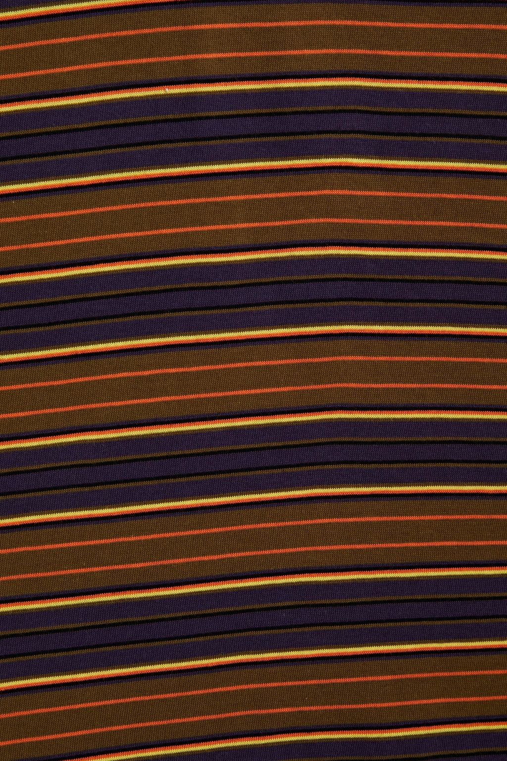 SANDRO Slim-fit striped cotton-jersey T-shirt