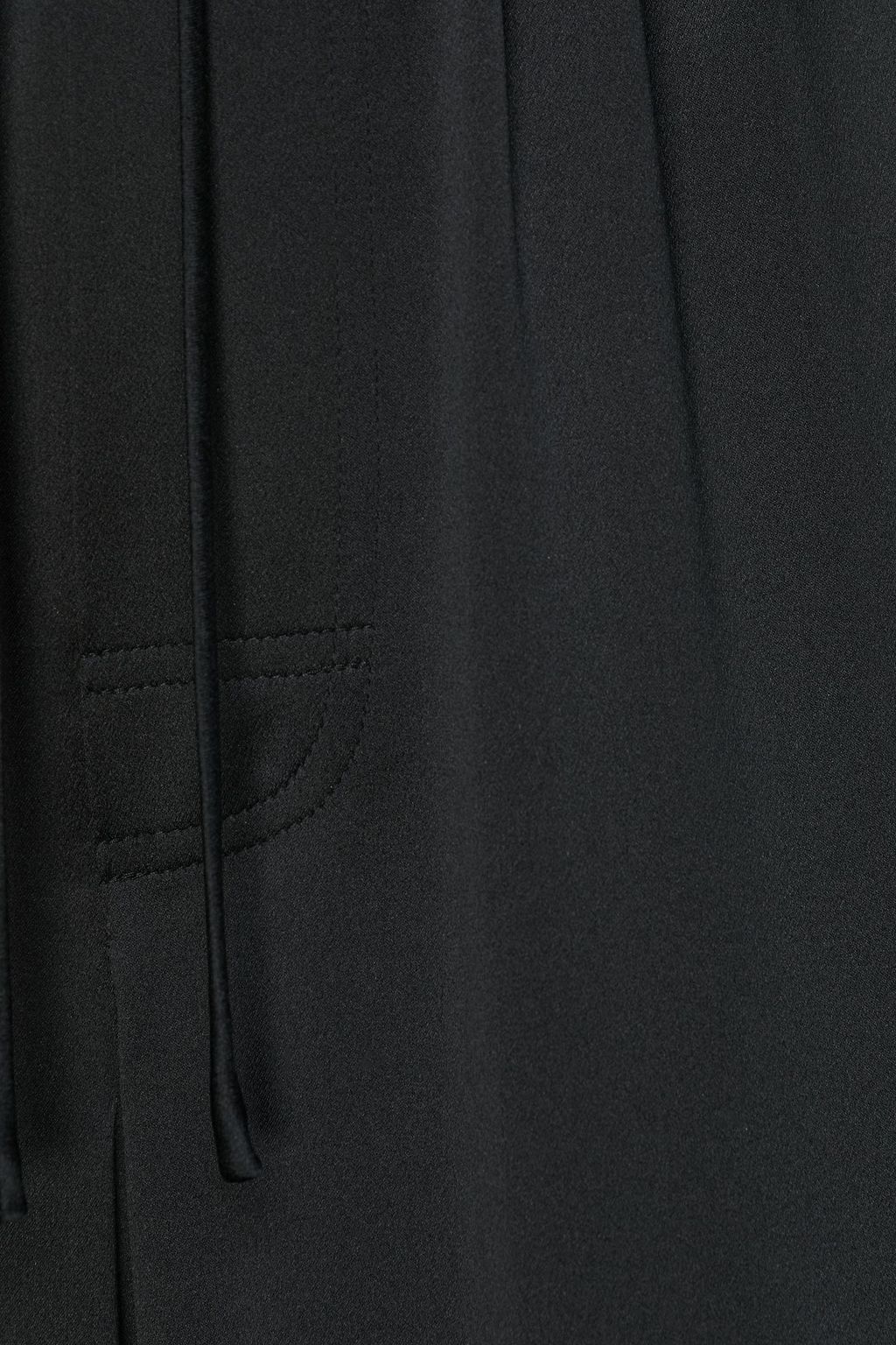 VINCE. Silk-satin wide-leg pants