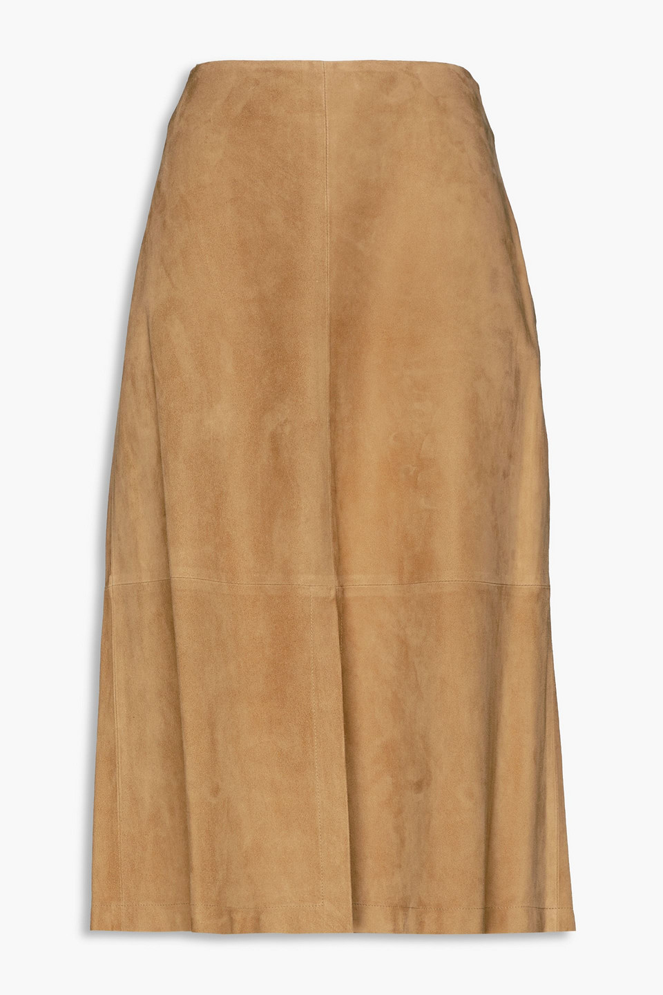Fabiana Filippi Woman Suede Skirt Sand Size 40