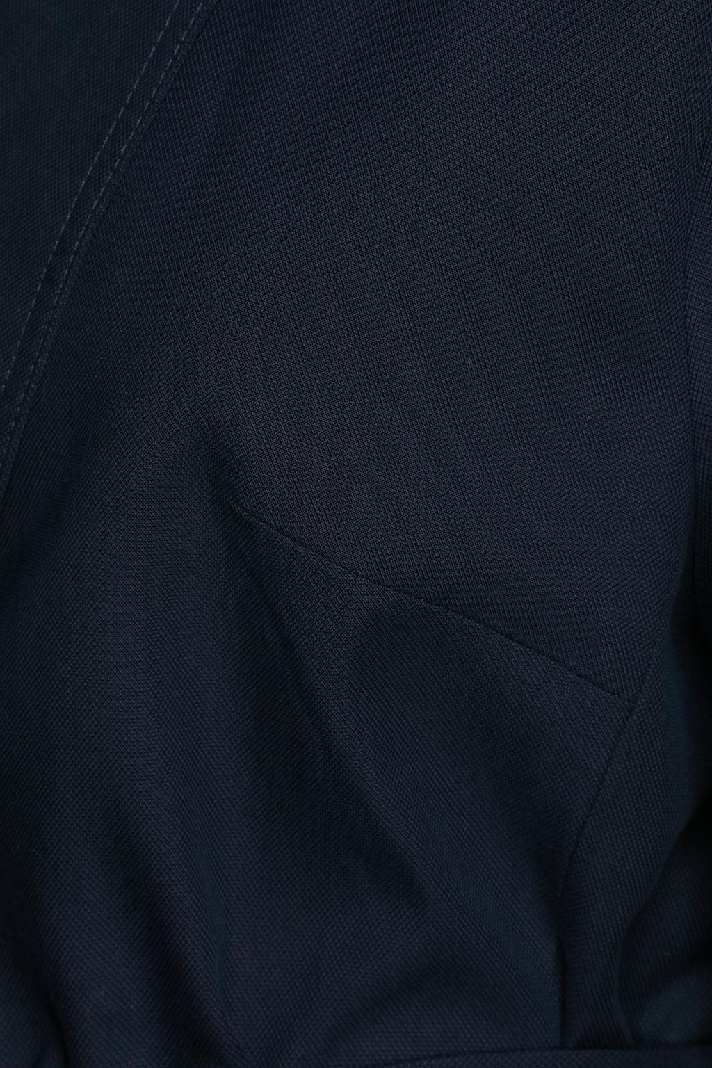 CLAUDIE PIERLOT Belted Lyocell-piqué blazer