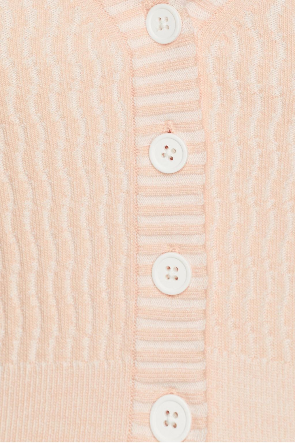 CLAUDIE PIERLOT Marianne ribbed-knit cardigan