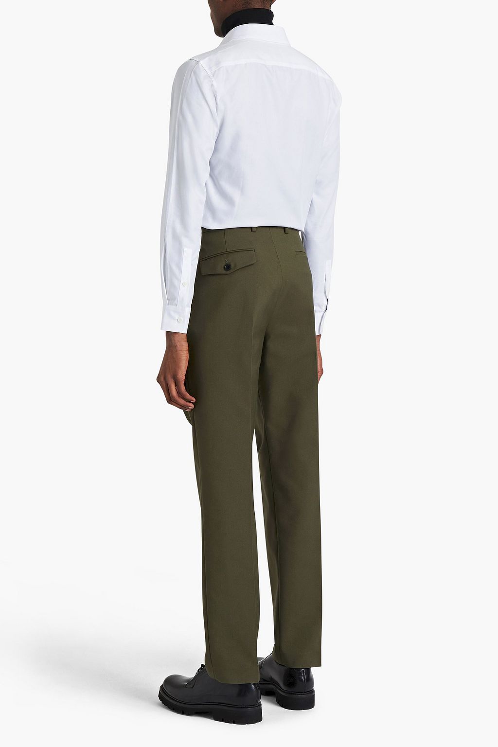 SANDRO Cotton-poplin shirt